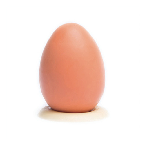 Huevo chocolate blanco y mango